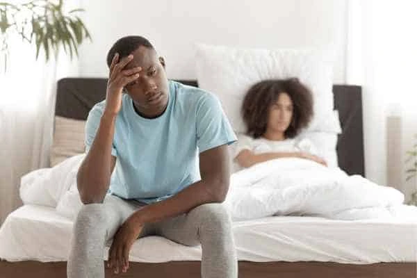 Man upset about ED symptoms Edmonton