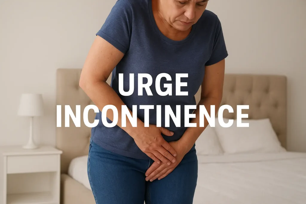 how to manage urge incontinence Edmonton symptoms