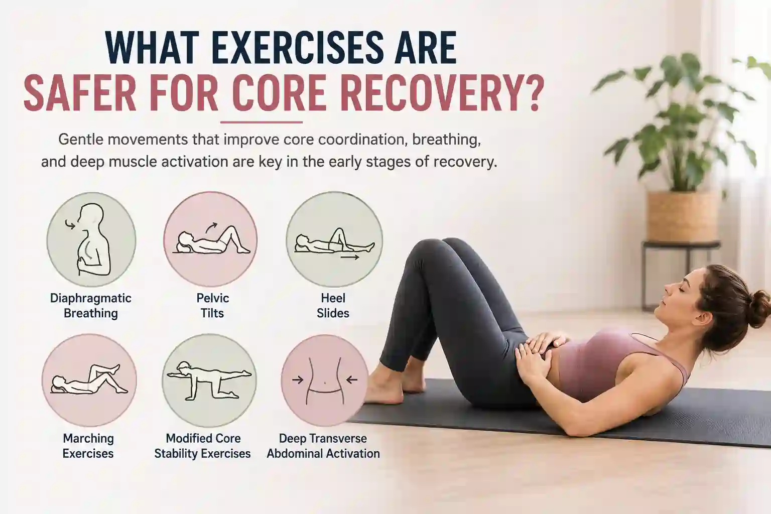 What Exercises Are Safer for Core Recovery Edmonton
