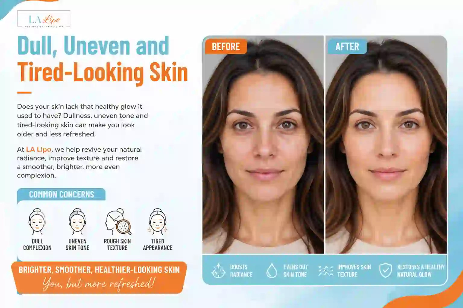 Sign #5: Dull, Uneven and Tired-Looking Skin Edmonton